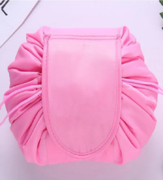 Lazy Makeup Bag with drawstring design