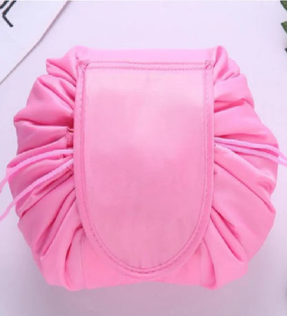 Lazy Makeup Bag with drawstring design