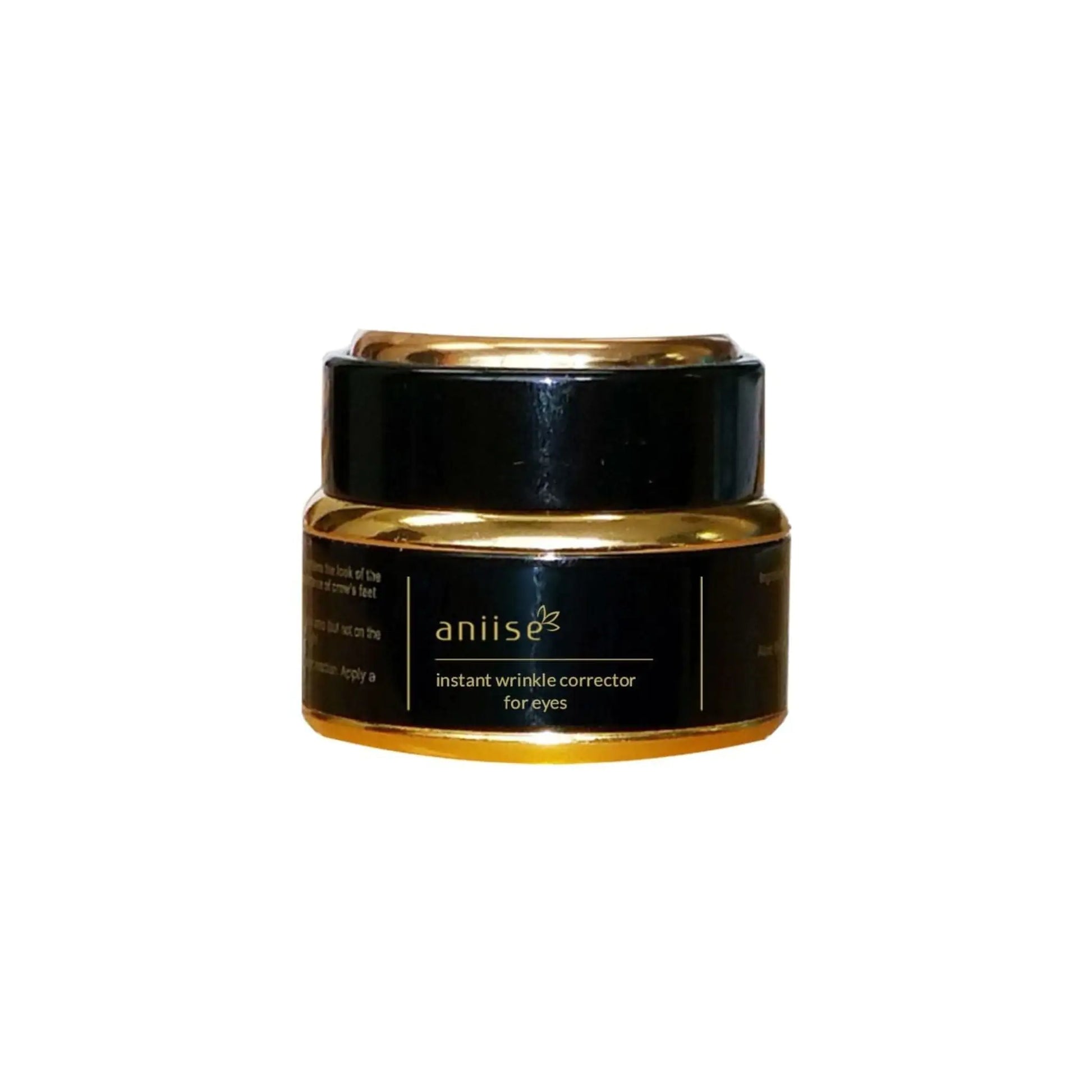 Close-up of Instant Wrinkle Corrector Serum for Eyes in bottle