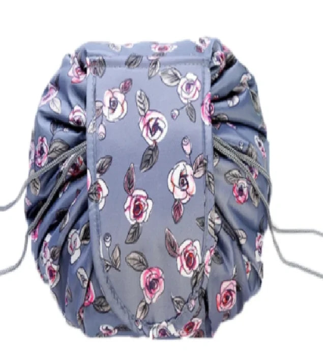 Lazy Makeup Bag with drawstring design
