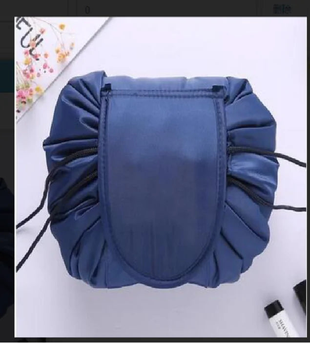 Lazy Makeup Bag with drawstring design