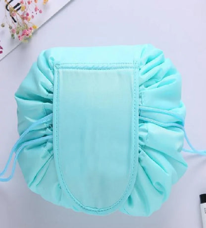 Lazy Makeup Bag with drawstring design