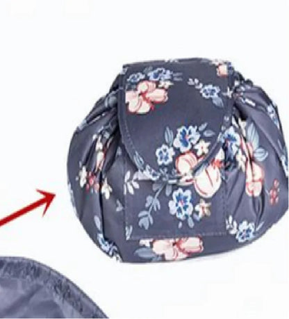 Lazy Makeup Bag with drawstring design