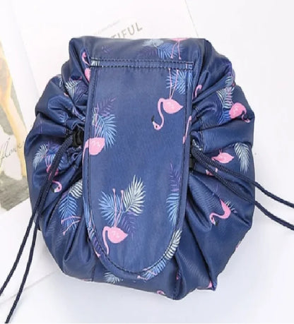Lazy Makeup Bag with drawstring design
