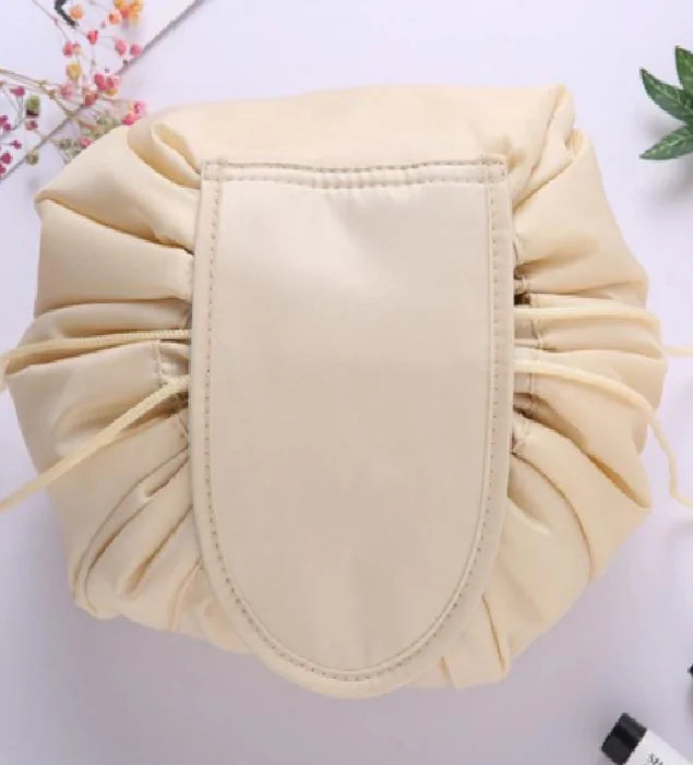 Lazy Makeup Bag with drawstring design