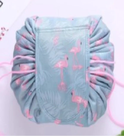 Lazy Makeup Bag with drawstring design