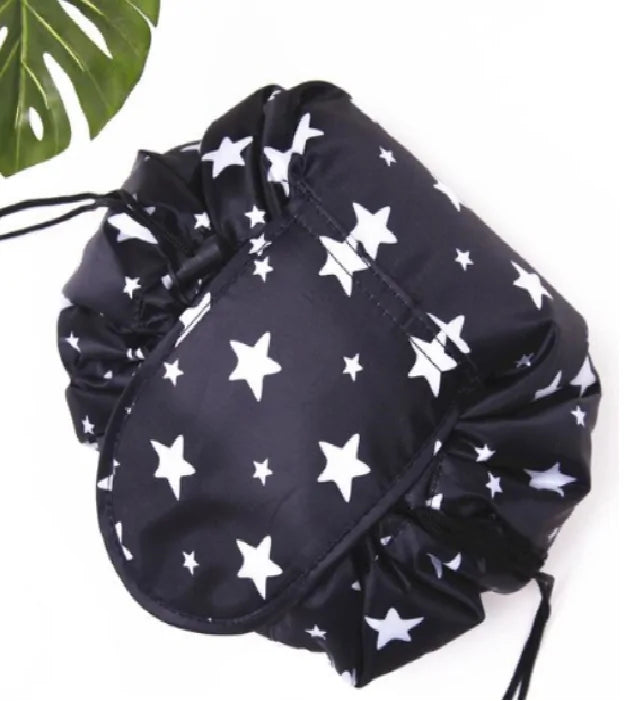 Lazy Makeup Bag with drawstring design