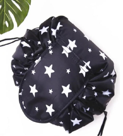 Lazy Makeup Bag with drawstring design