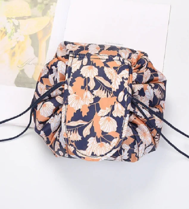 Lazy Makeup Bag with drawstring design