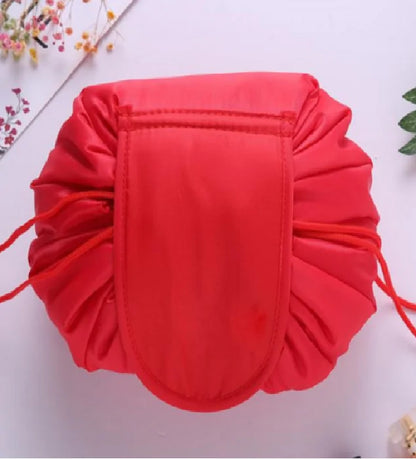 Lazy Makeup Bag with drawstring design