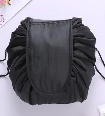 Lazy Makeup Bag with drawstring design