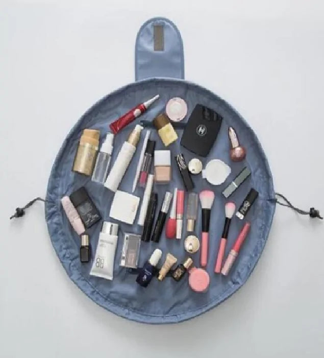 Lazy Makeup Bag with drawstring design